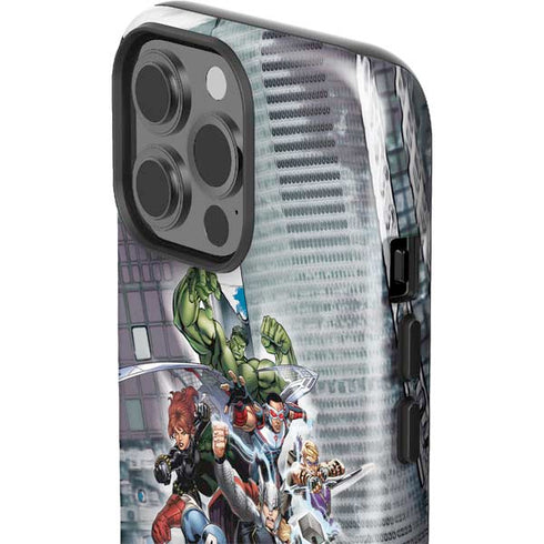 Marvel Avengers Attack iPhone 15 Pro Max Impact Case